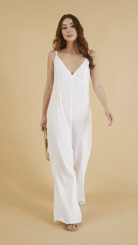 Malibu Jumpsuit - White