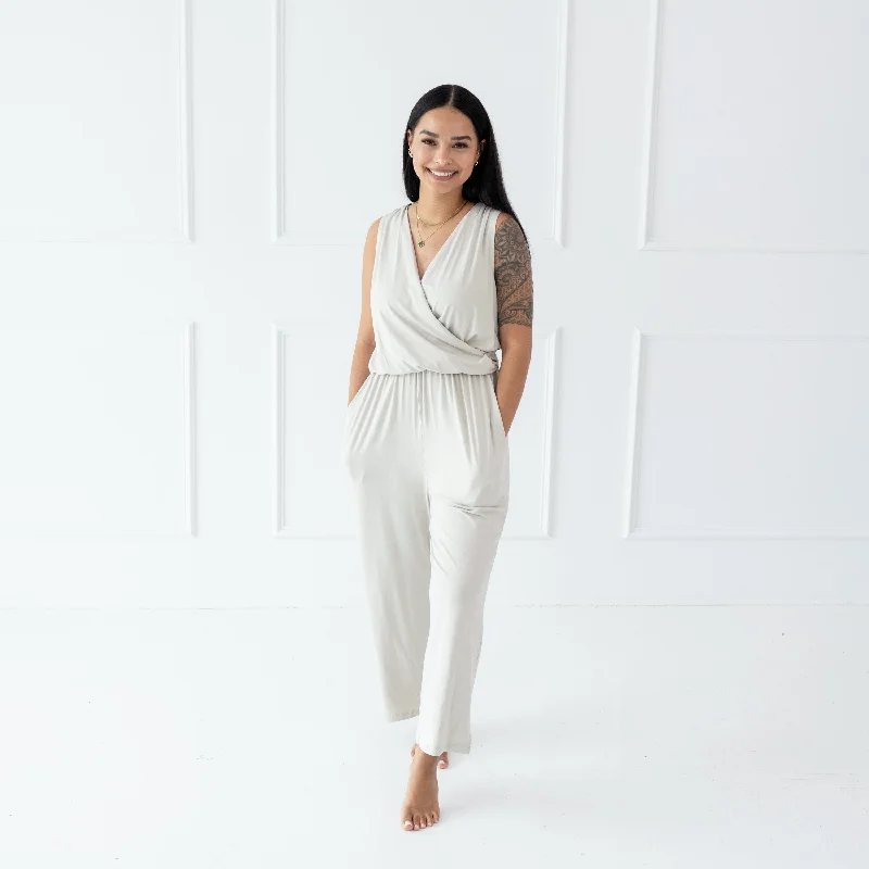 Women's Jumpsuit in Oat