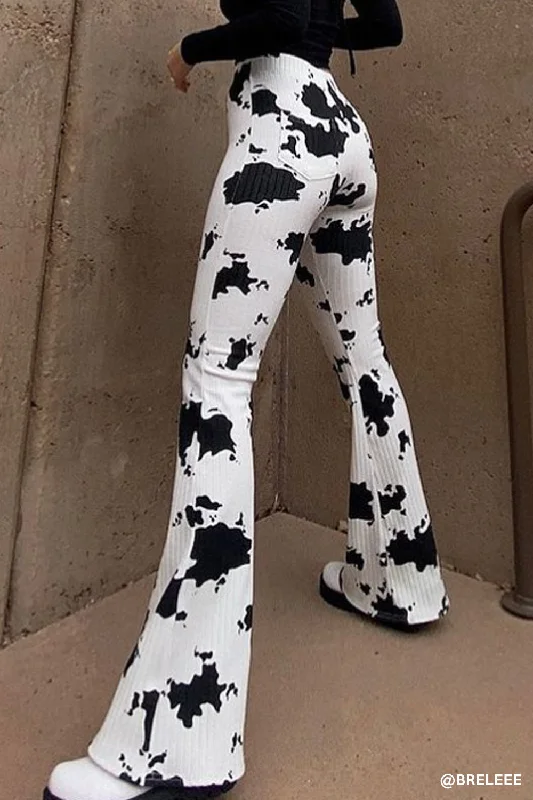 Bailey Printed Bootcut Pants