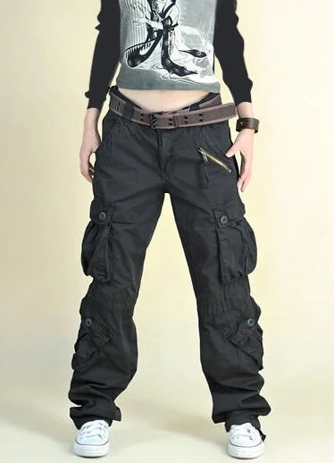 Amy Fashion - New Arrival Fashion Hip Hop Loose Pants