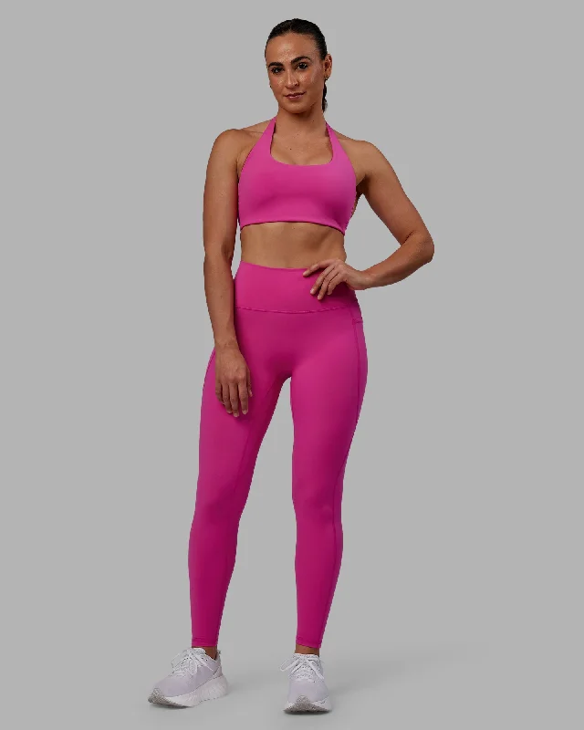 Fusion Full Length Leggings - Fuchsia Pink