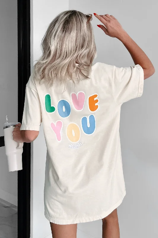 "Hey You" Graphic T-Shirt (Ivory)