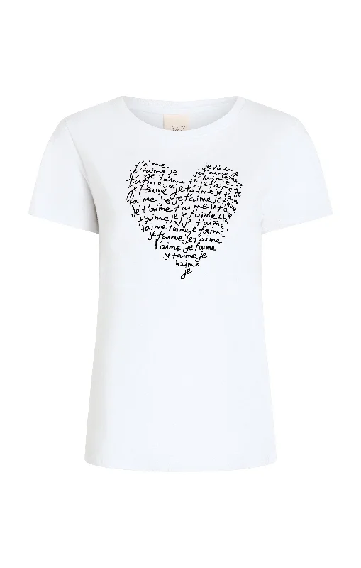 Je T'aime Heart Tee