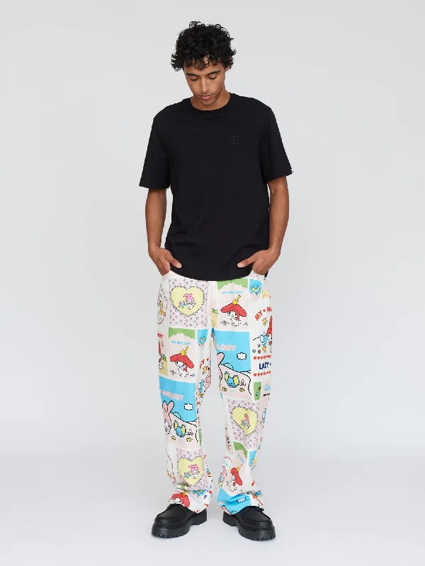 LO - My Melody Patchwork Trousers