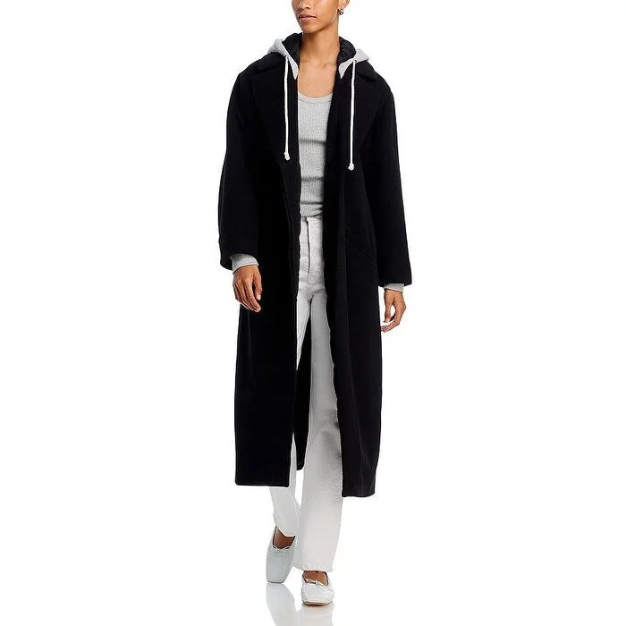 Cinq à Sept Women's Vander Coat Black Heather Grey