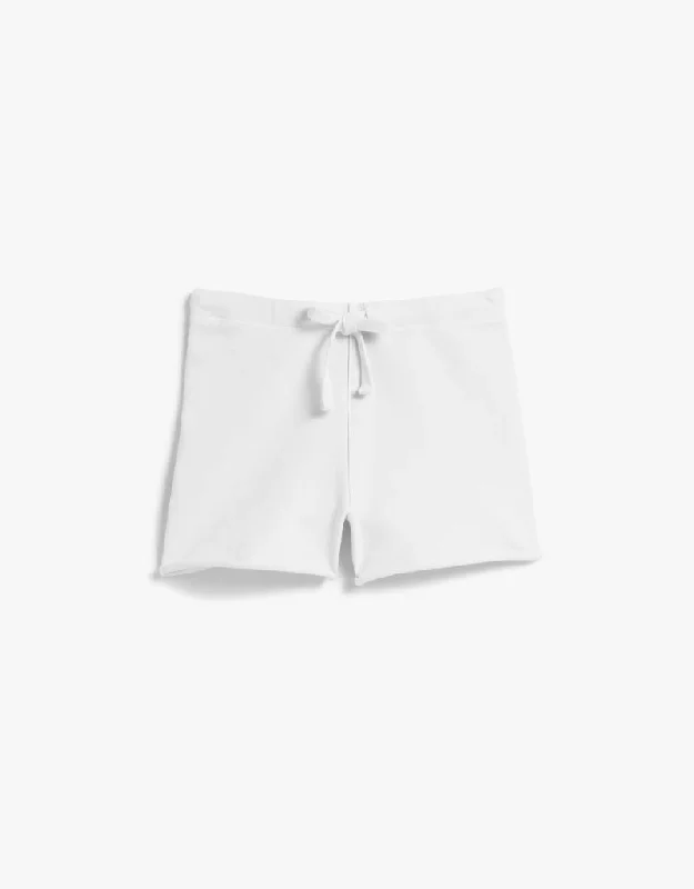 Frank & Eileen Pearl Favorite Sweatshorts in White (Triple Fleece)