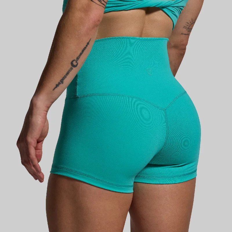 New Heights Booty Short (Turquoise)