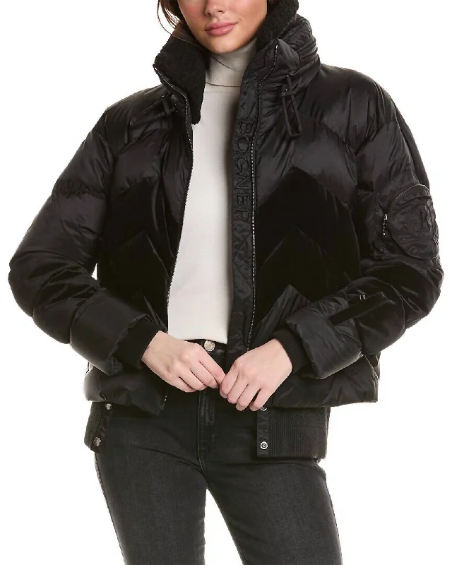 Women's Vanja-D Down Jacket In Black