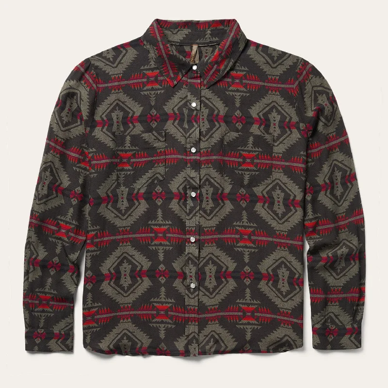 Aztec Snap Front Shirt