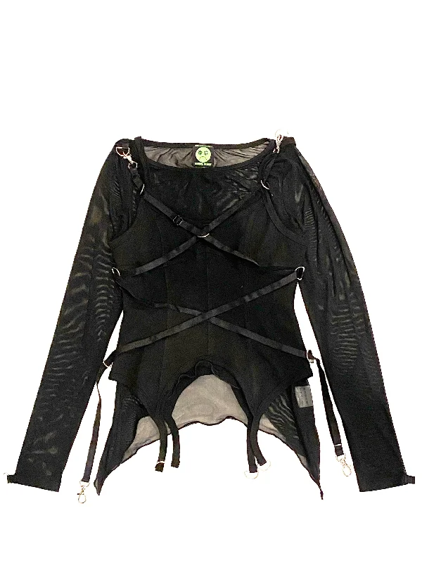 Gish Black Convertible 3-in-1 Layered Top