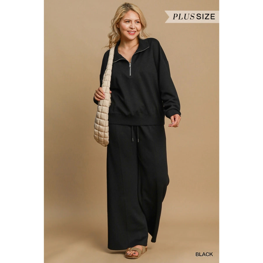 Izzy Quarter Zip - Plus Size