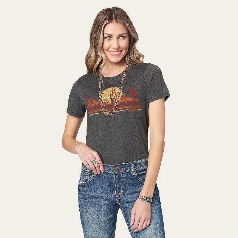 Riding Into The Sunset Graphic Tee