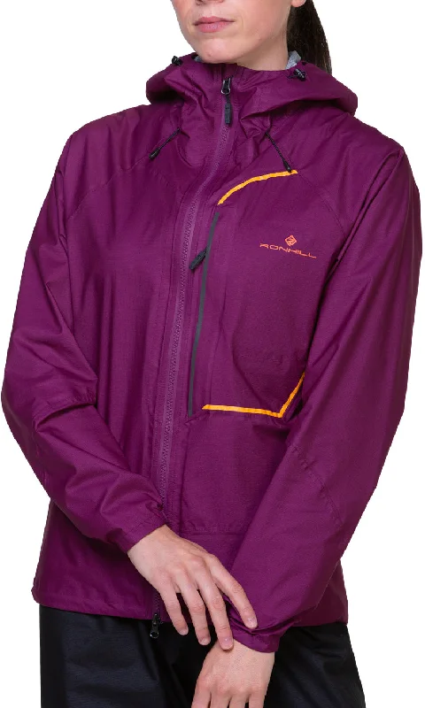 Ronhill Tech Fortify Womens Running Jacket - Purple