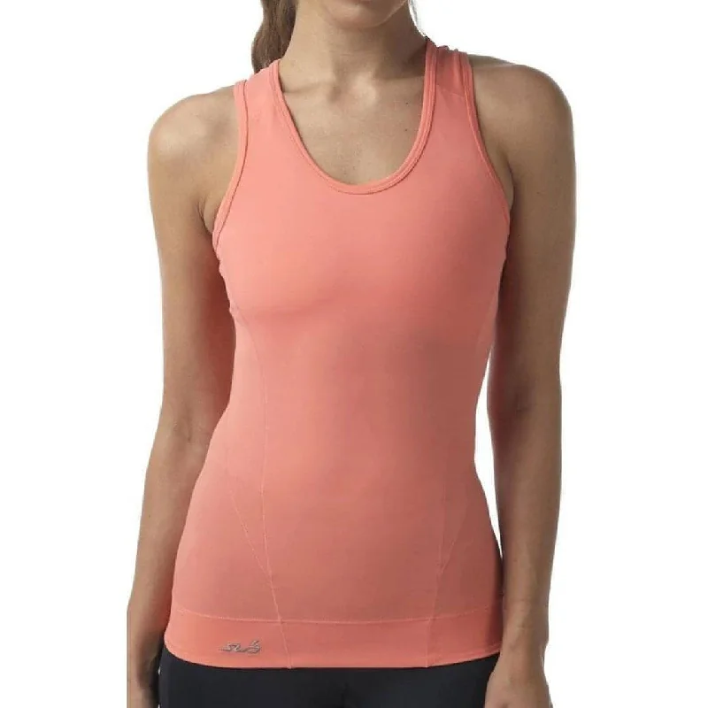 Sub Sports Dual 2.0 Womens Compression Vest Tank Top - Orange