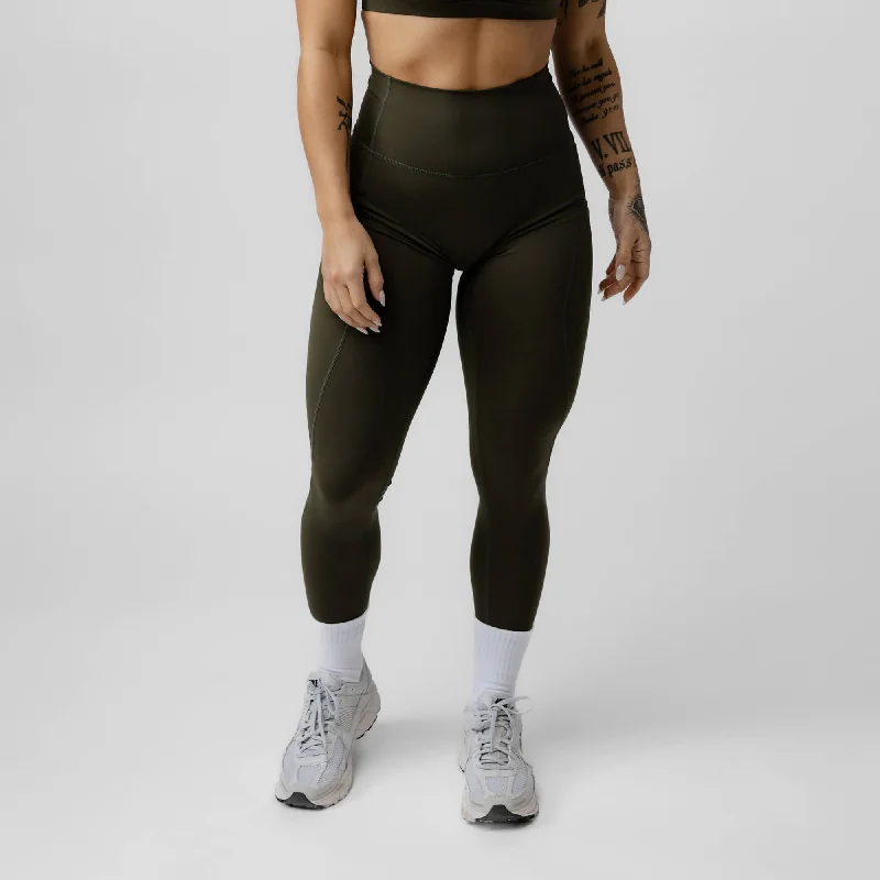 Victory Leggings - Forest Green