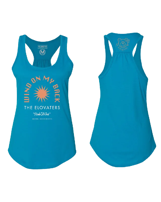 Women's Wind On My Back Racerback (Turquoise)