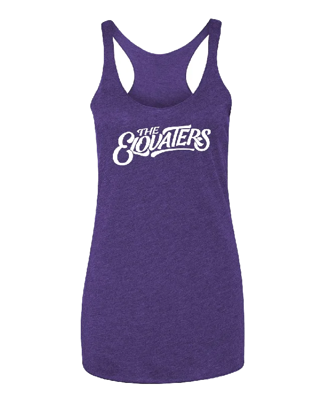 Women's Logo Racerback Tank (Purple)